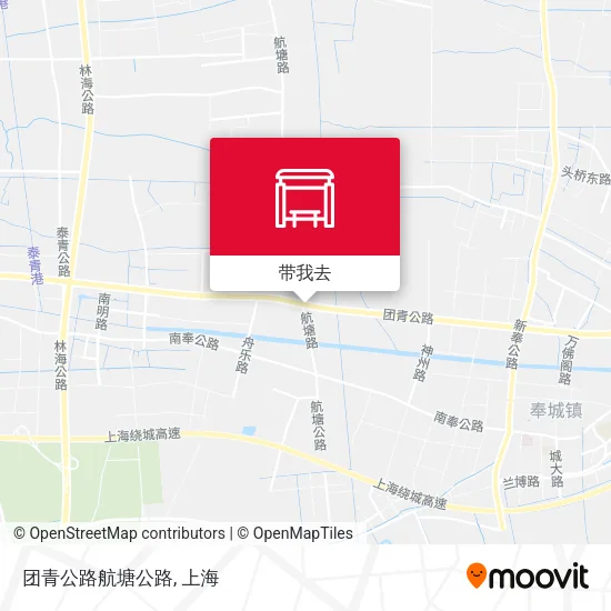 团青公路航塘公路地图