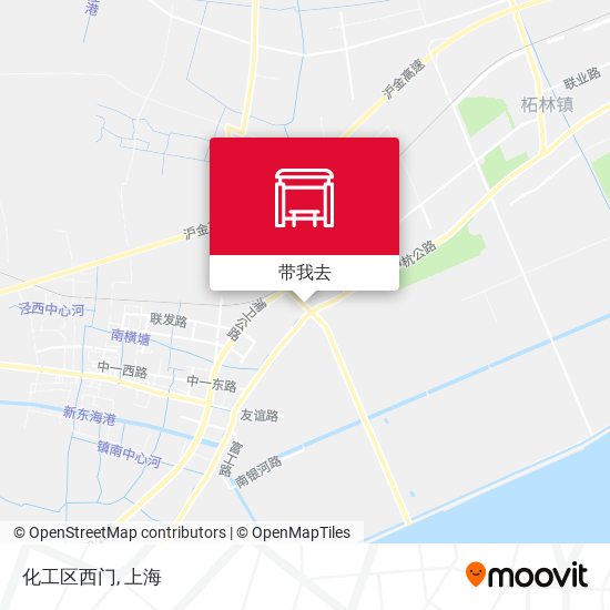 化工区西门地图
