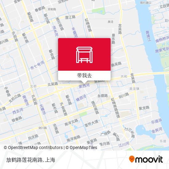 放鹤路莲花南路地图