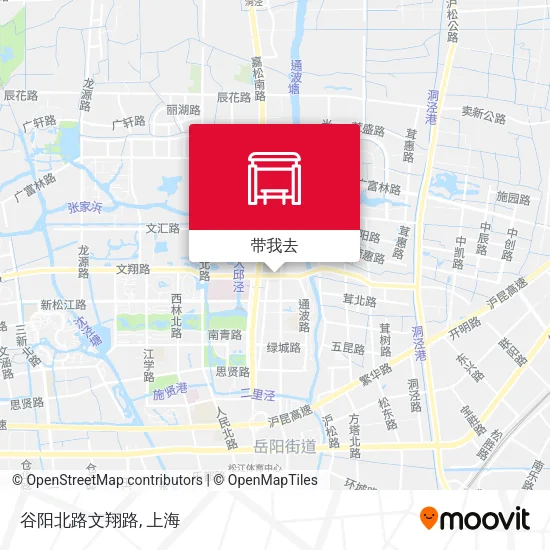 谷阳北路文翔路地图