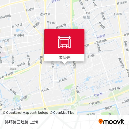 孙环路三灶路地图