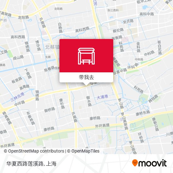 华夏西路莲溪路地图