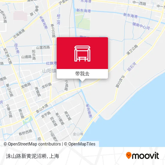 洙山路新黄泥沼桥地图