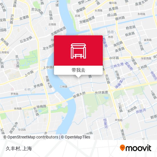 久丰村地图