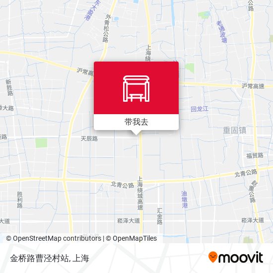 金桥路曹泾村站地图