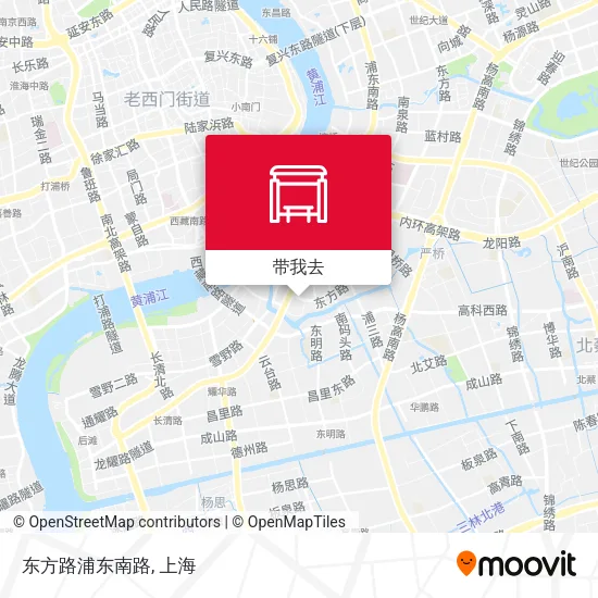 东方路浦东南路地图