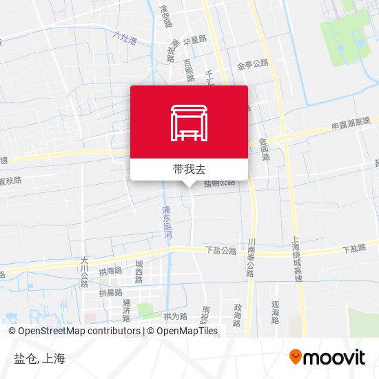 盐仓地图