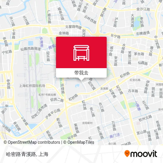 哈密路青溪路地图