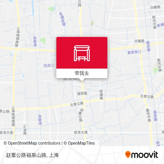 赵重公路福泉山路地图