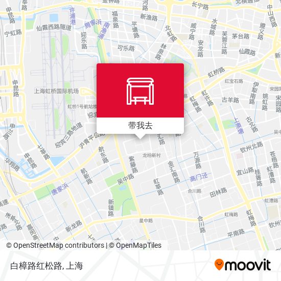 白樟路红松路地图