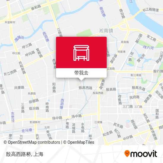 殷高西路桥地图