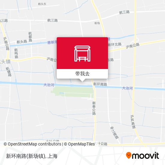 新环南路(新场镇)地图