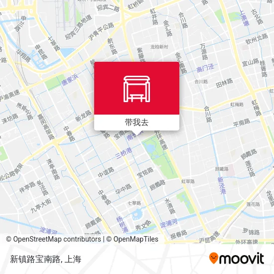新镇路宝南路地图