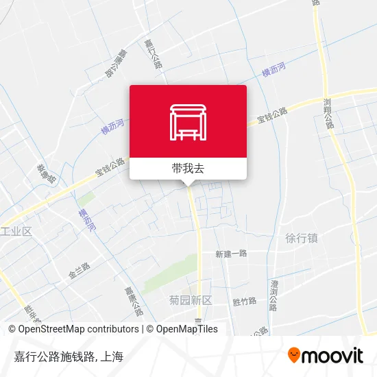 嘉行公路施钱路地图
