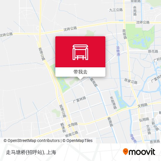 走马塘桥(招呼站)地图