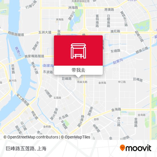巨峰路五莲路地图