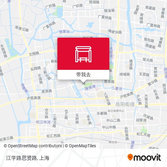 江学路思贤路地图