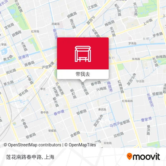 莲花南路春申路地图
