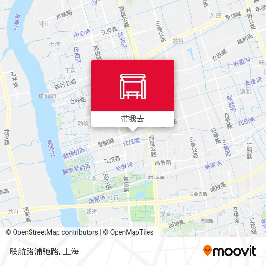 联航路浦驰路地图