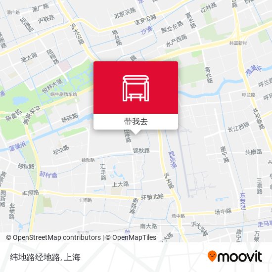 纬地路经地路地图