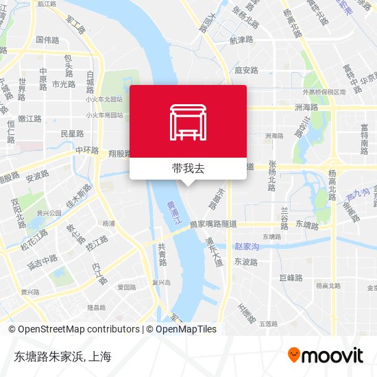 东塘路朱家浜地图