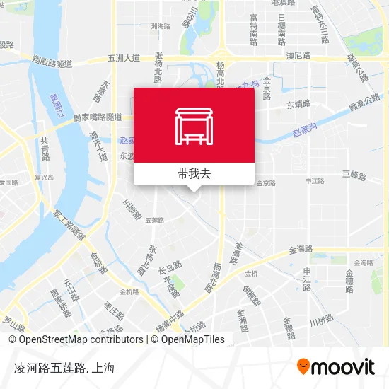 凌河路五莲路地图