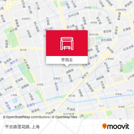 平吉路莲花路地图