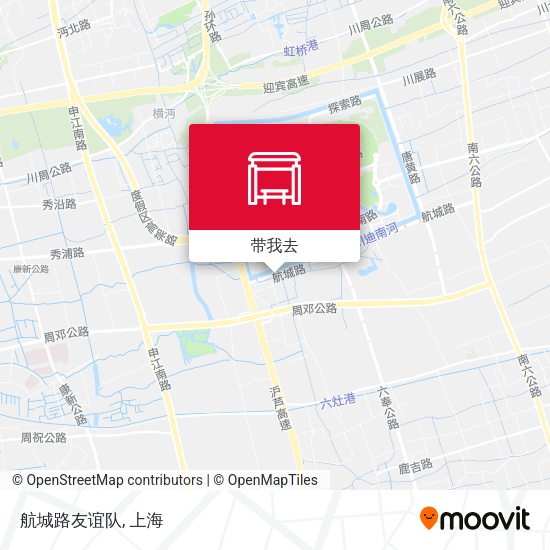 航城路友谊队地图