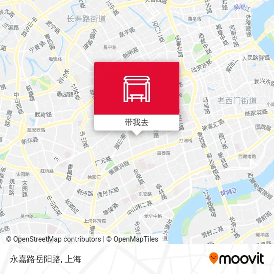 永嘉路岳阳路地图