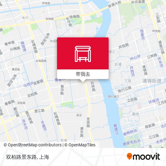 双柏路景东路地图