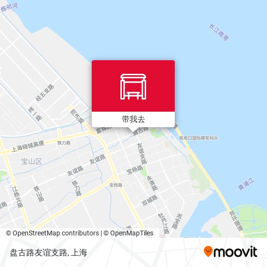 盘古路友谊支路地图