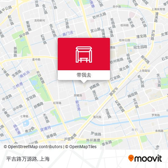 平吉路万源路地图