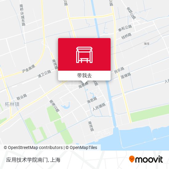 应用技术学院南门地图