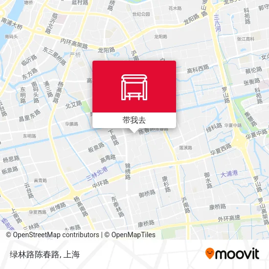 绿林路陈春路地图