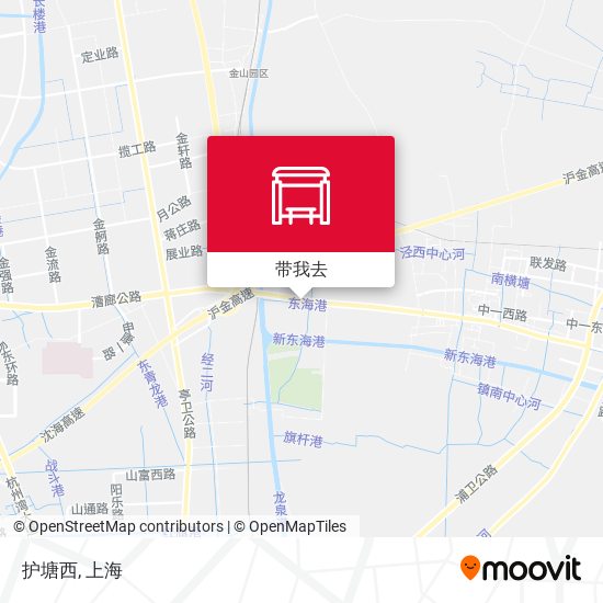 护塘西地图