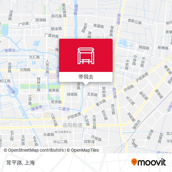 茸平路地图