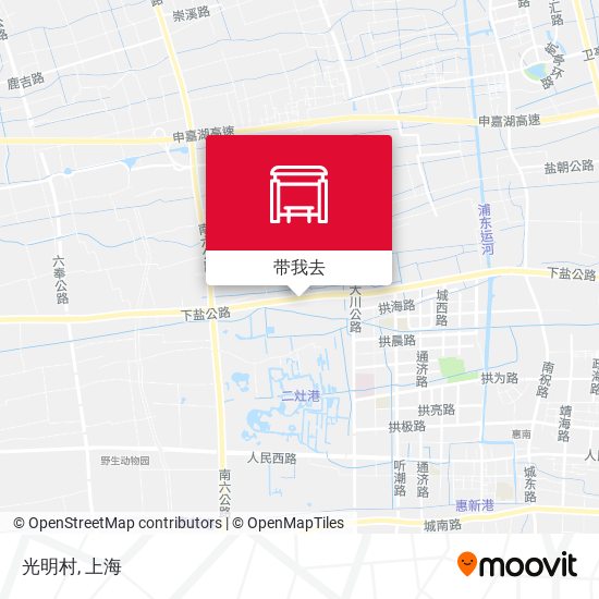 光明村地图