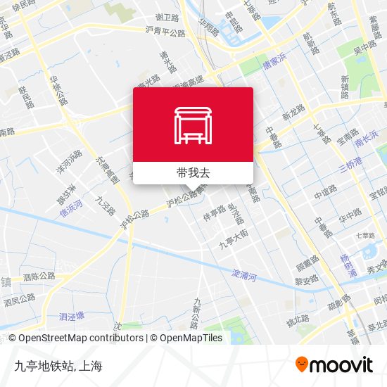 九亭地铁站地图