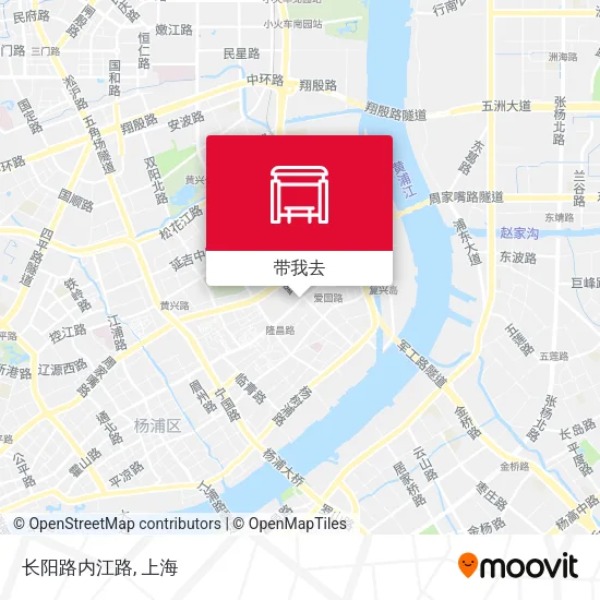 长阳路内江路地图