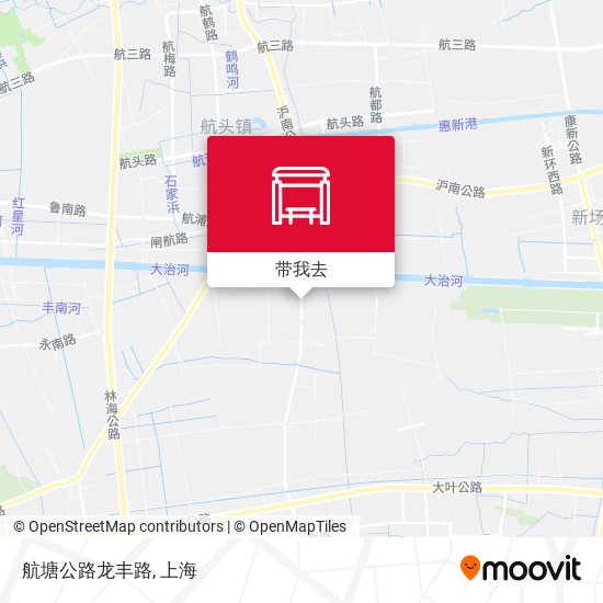航塘公路龙丰路地图