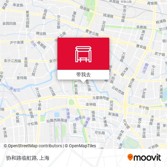 协和路临虹路地图