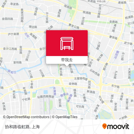 协和路临虹路地图