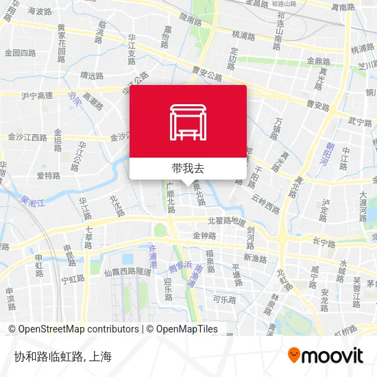 协和路临虹路地图