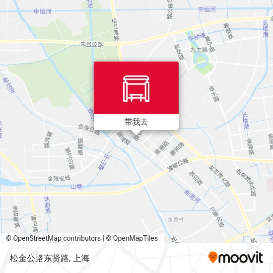 松金公路东贤路地图