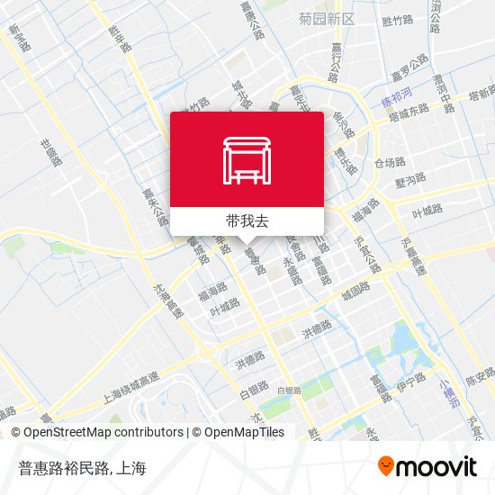 普惠路裕民路地图