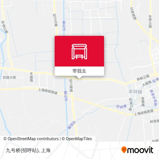 九号桥(招呼站)地图