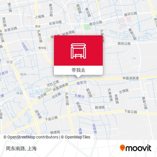 周东南路地图