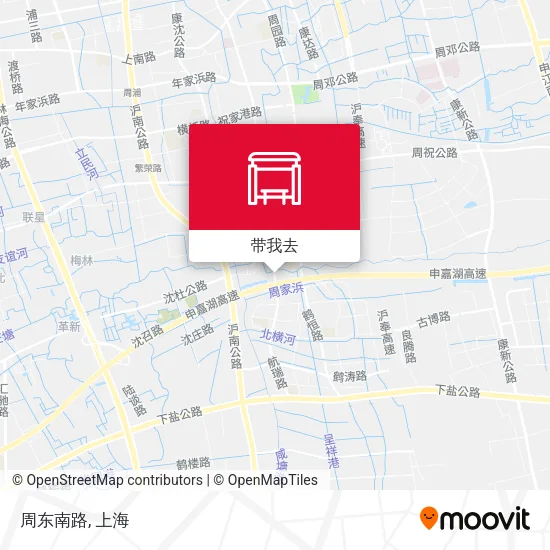周东南路地图
