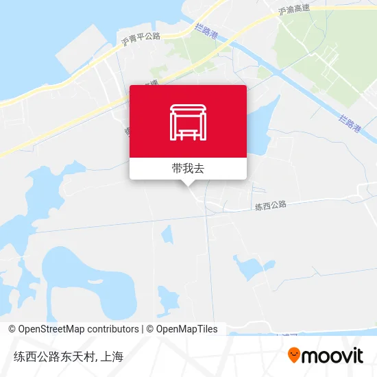 练西公路东天村地图