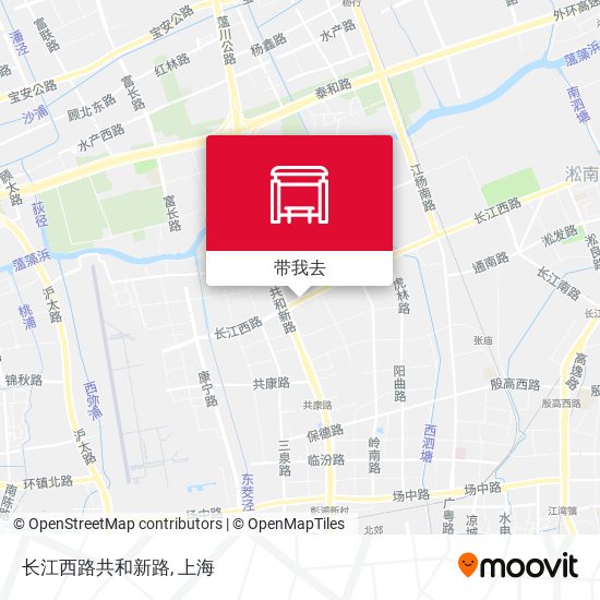 长江西路共和新路地图